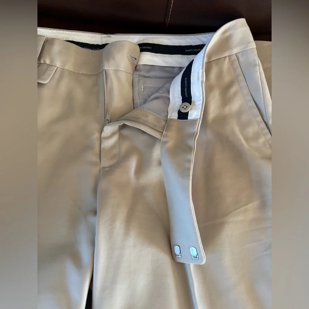 Banana Republic Martin Fit Pants NWT Size 14 - Picture 3 of 8